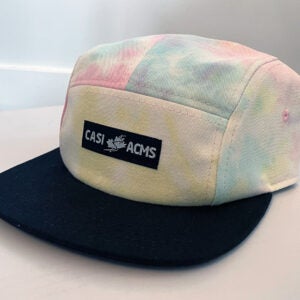 Five Panel Hat - Cotton Candy Tie Dye